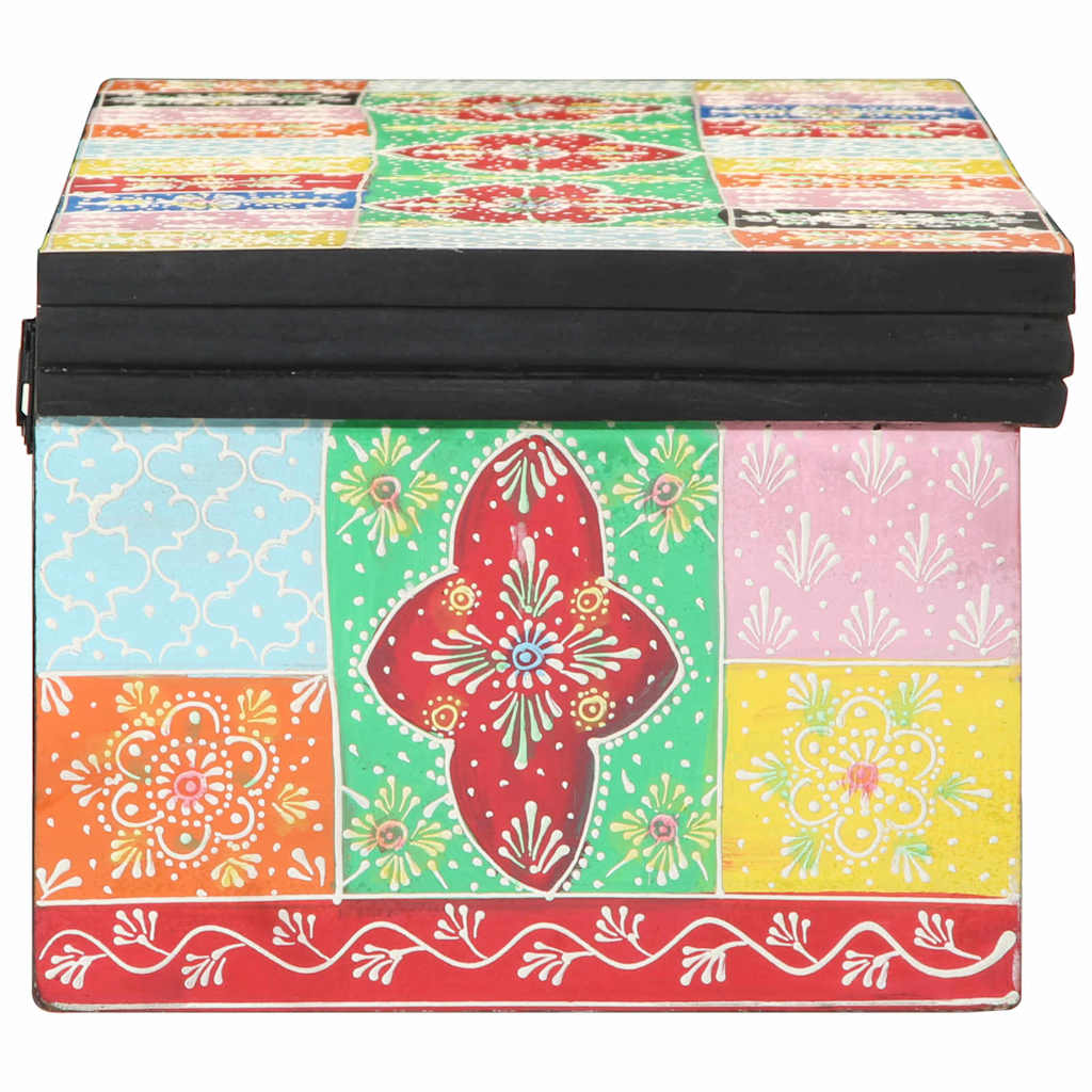 vidaXL Meuble TV avec étagère Multi-couleurs 100 x 30 x 22 cm Bois d'ingénierie