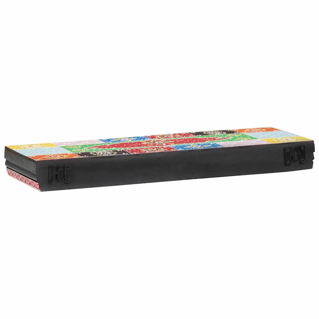 vidaXL Wandregale Mehrfarbig 60 x 20 x 6 cm Massivholz Mango