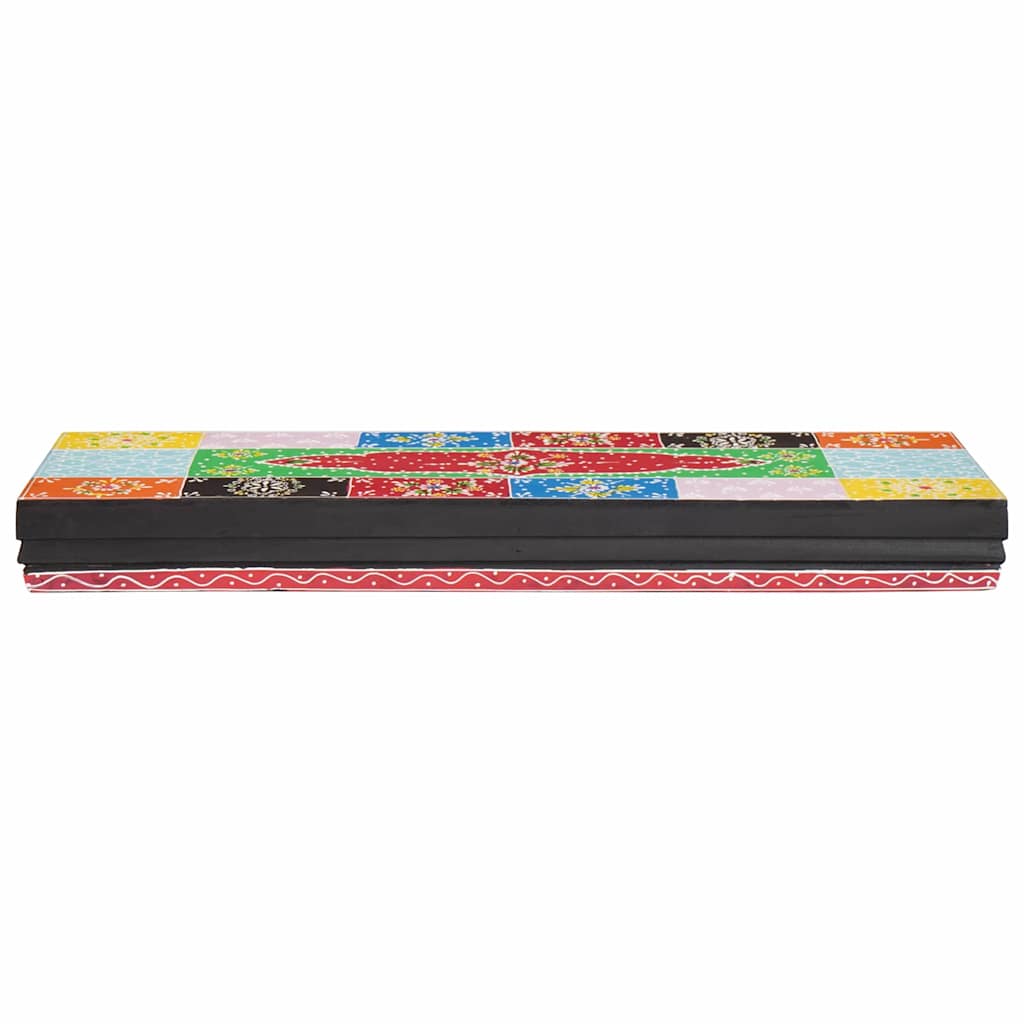 vidaXL Wandregale Mehrfarbig 60 x 20 x 6 cm Massivholz Mango