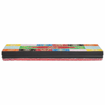 vidaXL Wandregale Mehrfarbig 60 x 20 x 6 cm Massivholz Mango