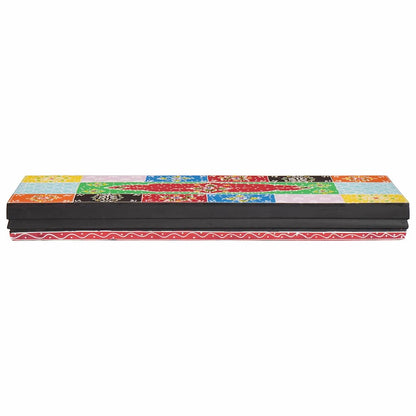 vidaXL Wandregale Mehrfarbig 60 x 20 x 6 cm Massivholz Mango