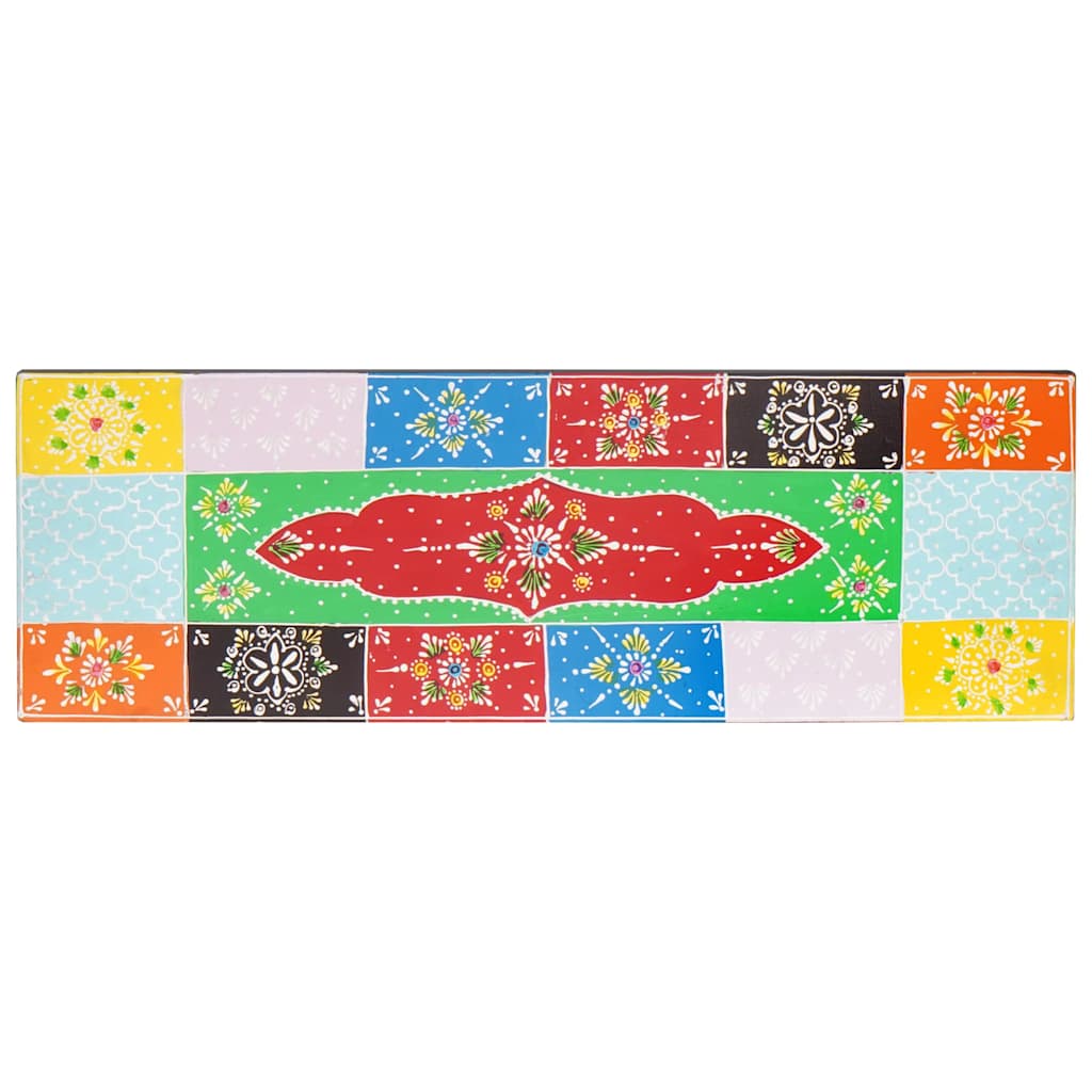 vidaXL Wandregale Mehrfarbig 60 x 20 x 6 cm Massivholz Mango