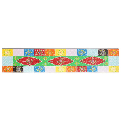 vidaXL Wandregale Mehrfarbig 100 x 20 x 6 cm Massivholz Mango