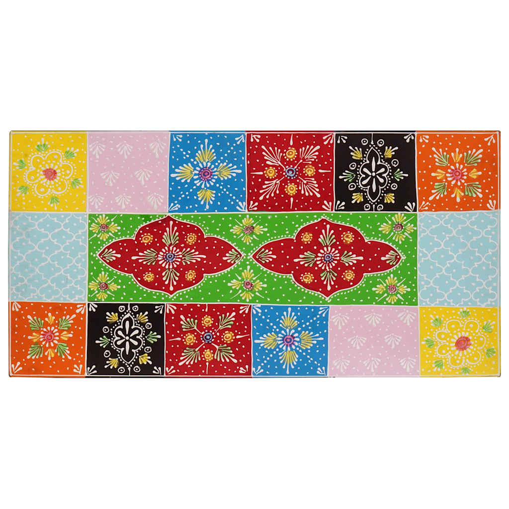 vidaXL TV-Schränk Mehrfarbig 60 x 30 x 24 cm Massivholz Mango