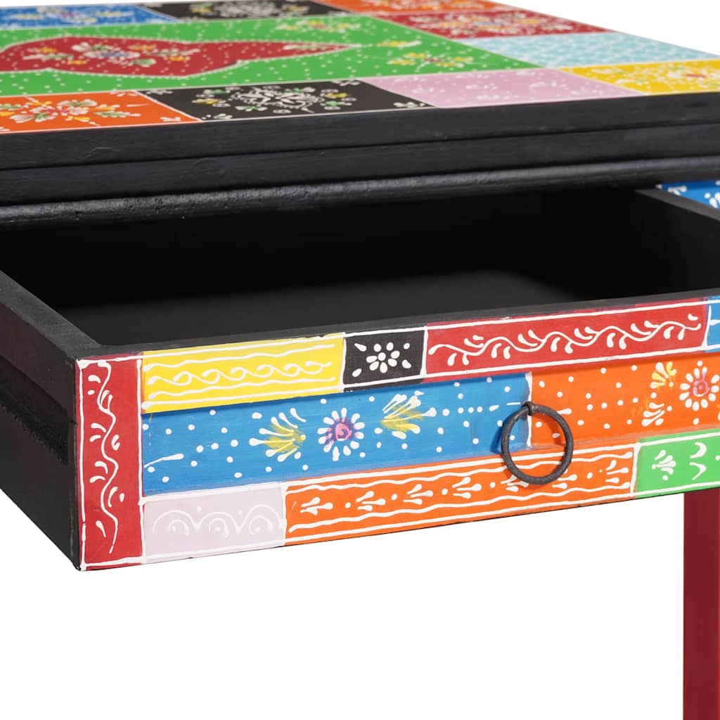 vidaXL Schreibtisch mit Schubladen Mehrfarbig 100 x 50 x 77 cm