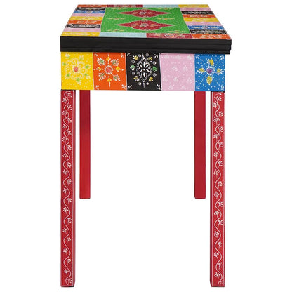vidaXL Schreibtisch mit Schubladen Mehrfarbig 100 x 50 x 77 cm