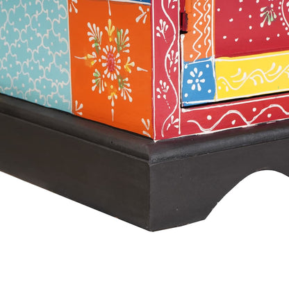 vidaXL Waschbeckenunterschrank Braun 60 x 35 x 55 cm Massivholz Mango
