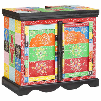 vidaXL Waschbeckenunterschrank Braun 60 x 35 x 55 cm Massivholz Mango