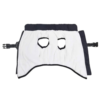 Hundemantel Geschirr Wasserdicht Reflektierend Marineblau L28