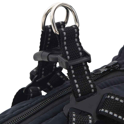 Hundemantel Geschirr Wasserdicht Reflektierend Marineblau L28