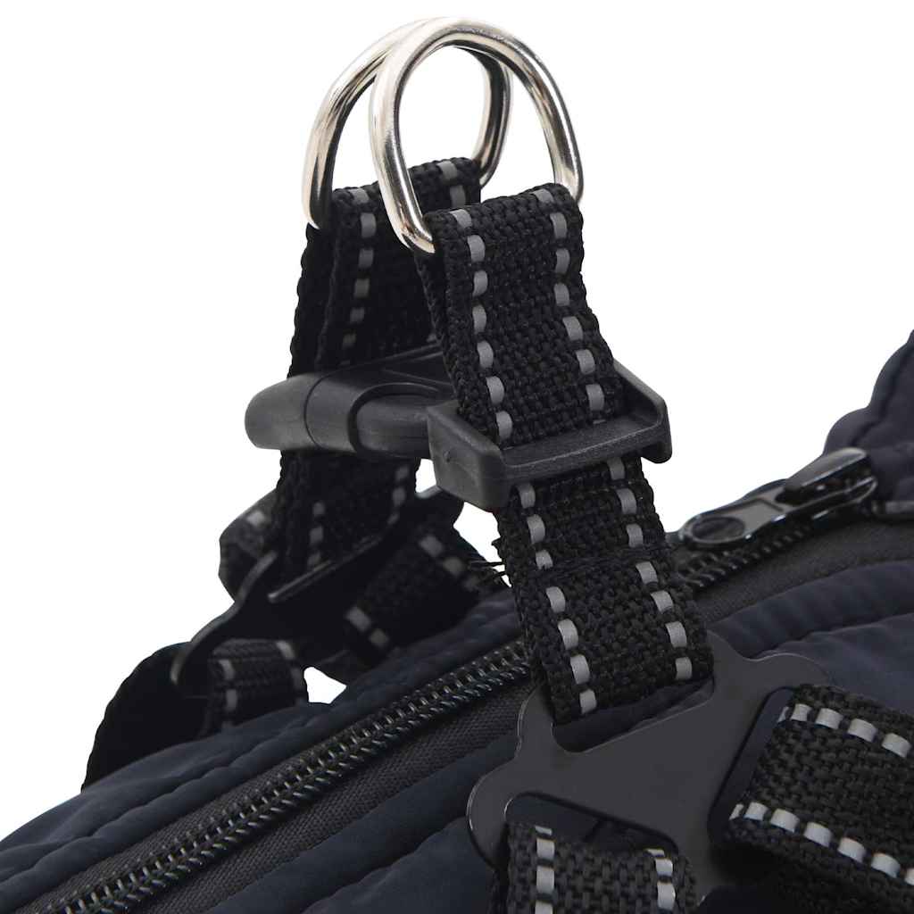 Hundemantel Geschirr Wasserdicht Reflektierend Marineblau L36