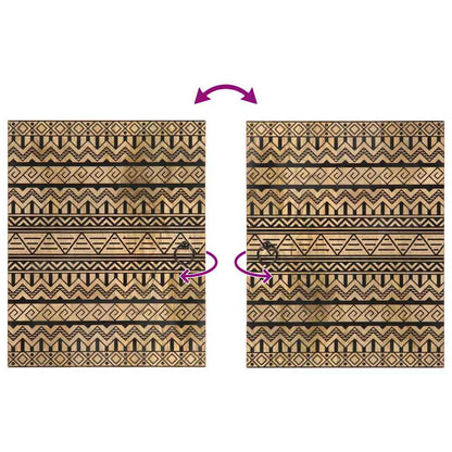 3-tlg. Badmöbel-Set Massivholz Mango