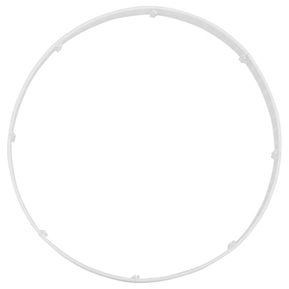 Weihnachtsbaum-Rock Weiß Ø65x23 cm Kunststoff