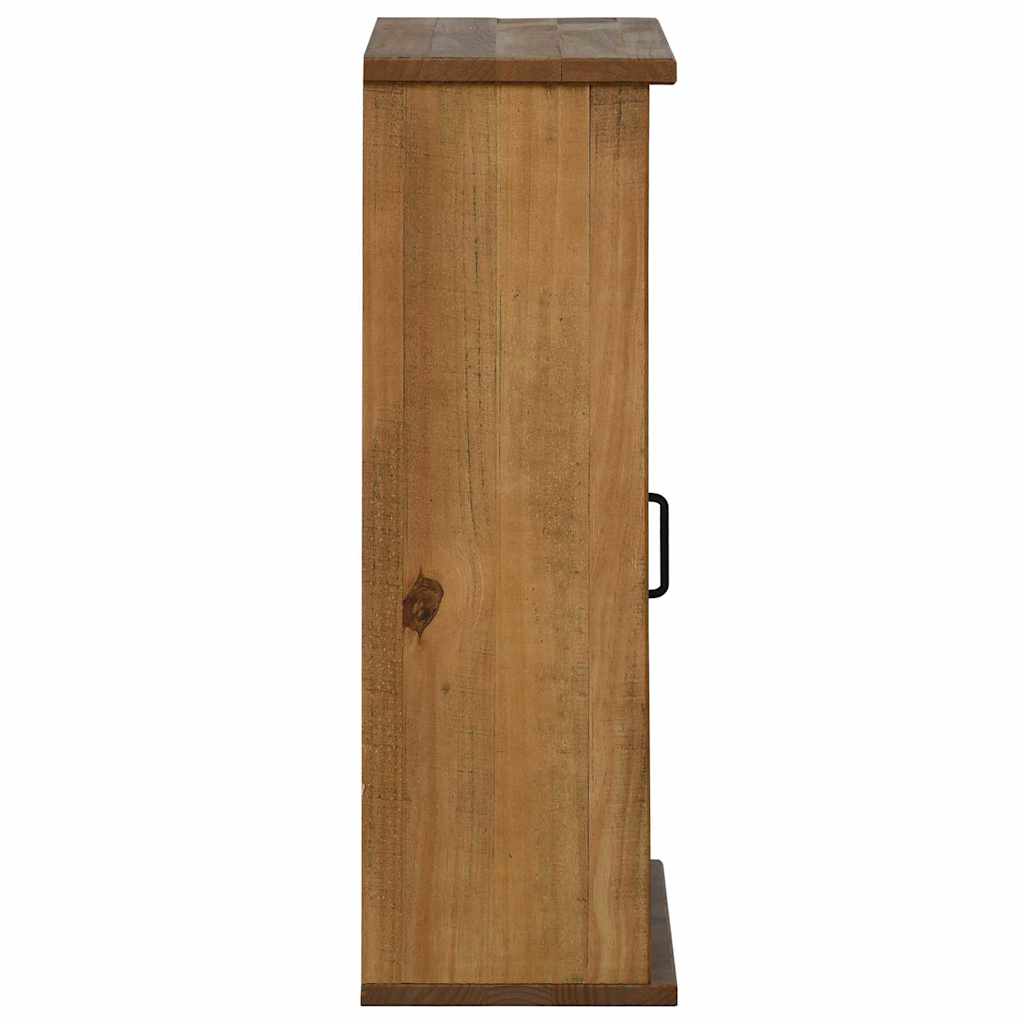 vidaXL Armoire murale HALDEN avec porte coulissante 49x22,5x70 cm pin