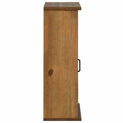 vidaXL Armoire murale HALDEN avec porte coulissante 49x22,5x70 cm pin