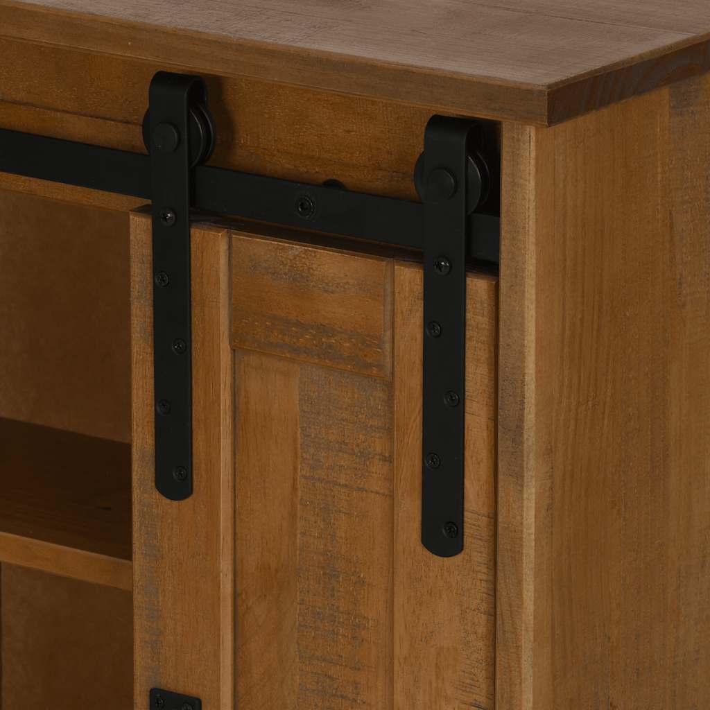 vidaXL Armoire murale HALDEN avec porte coulissante 49x22,5x70 cm pin