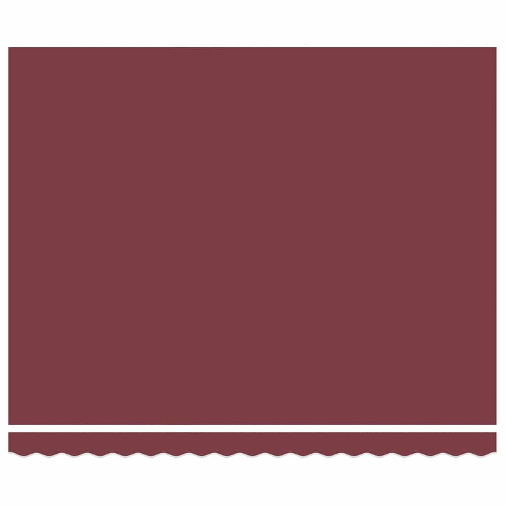 vidaXL Store banne manuel rouge bordeaux 400x300 cm