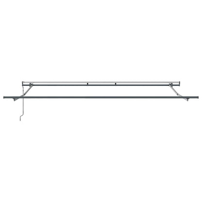 vidaXL Auvent automatique Rouge bordeaux 450x300 cm