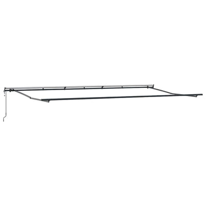 vidaXL Store banne automatique bordeaux 600x300 cm