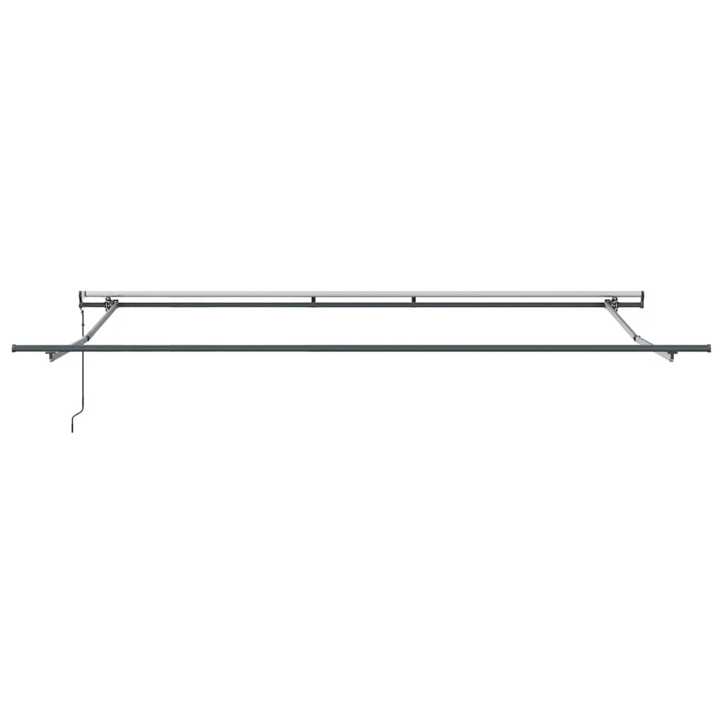 Store banne manuel marron 450x300 cm vidaXL