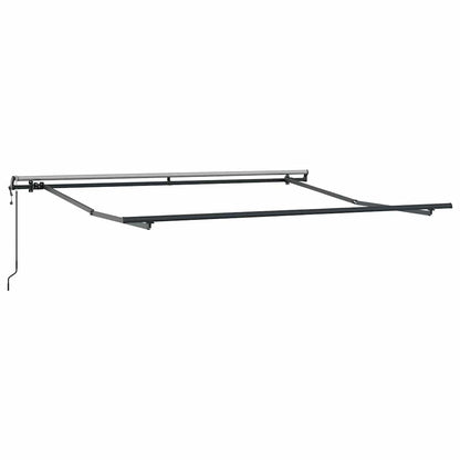 vidaXL Markise Automatisch Anthrazit und Weiß 300x250 cm