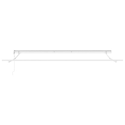 vidaXL Markise Automatisch Anthrazit & Weiß 450x300 cm