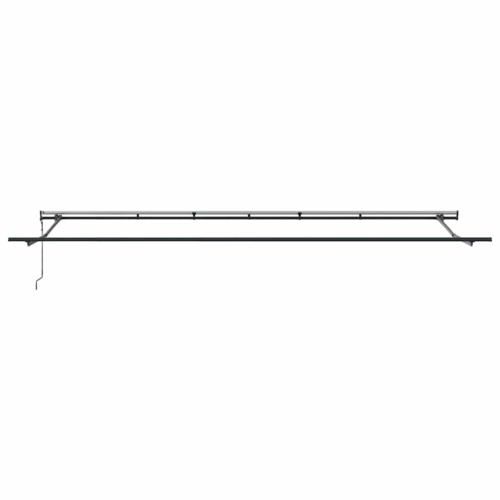 vidaXL Markise Automatisch Anthrazit und Weiß 600x300 cm
