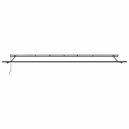 vidaXL Markise Automatisch Anthrazit und Weiß 600x300 cm