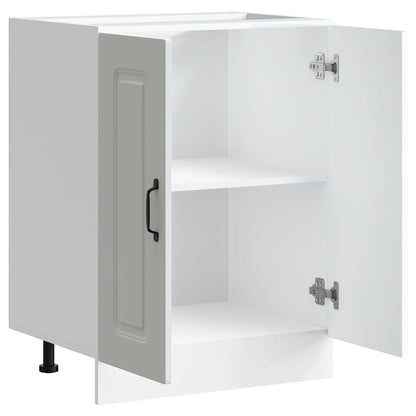 vidaXL Spülenunterschrank Kalmar Weiß 60x46x81,5 cm Holzwerkstoff