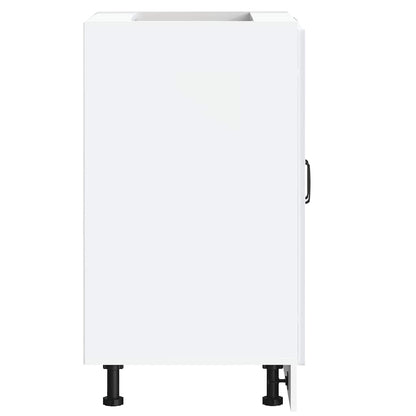 vidaXL Spülenunterschrank Kalmar Weiß 60x46x81,5 cm Holzwerkstoff