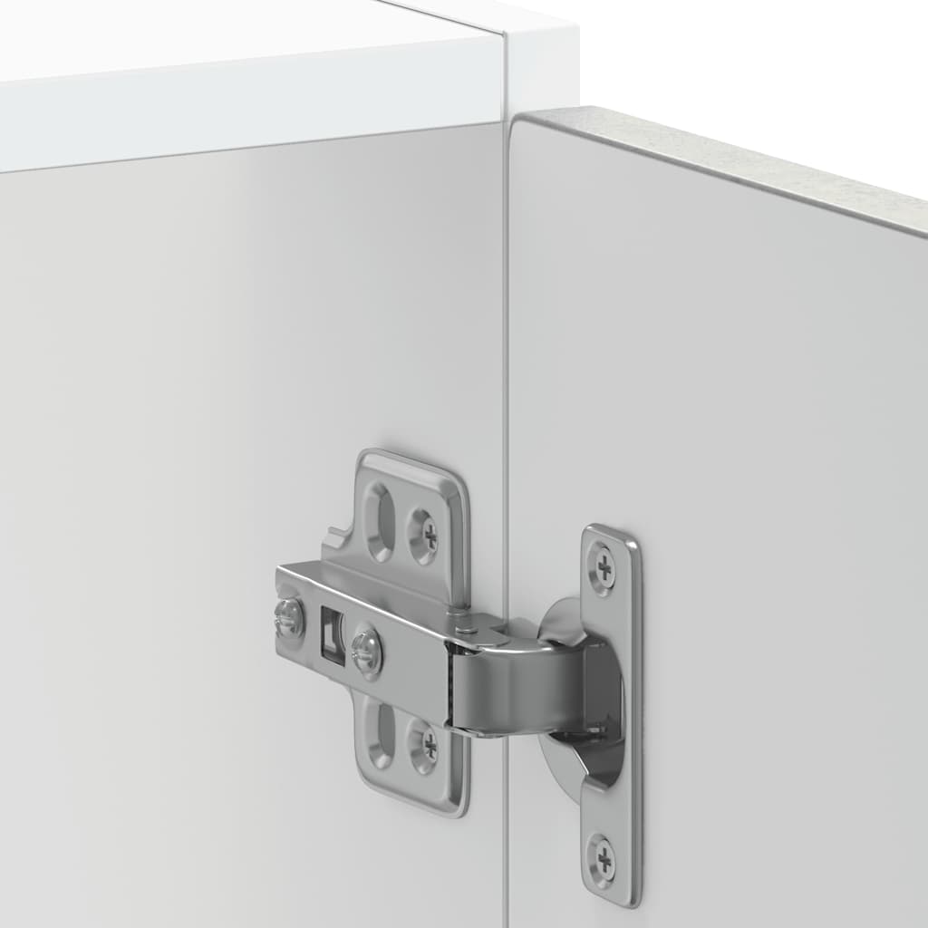 vidaXL Spülenunterschrank Kalmar Betongrau 60x46x81,5 cm Holzwerkstoff