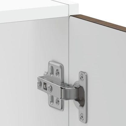 vidaXL Meuble sous-vasque Kalmar aspect chêne marron 60x46x81,5 cm