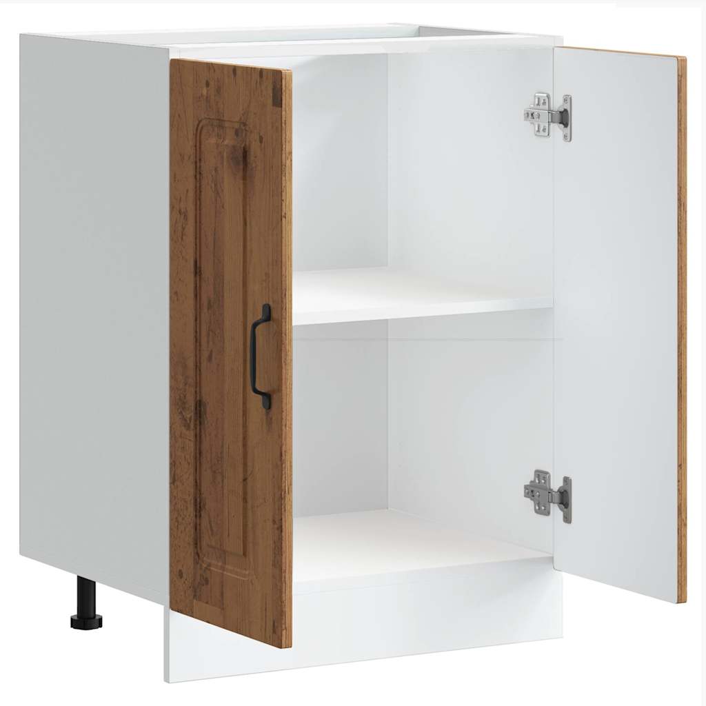 Spülenunterschrank Kalmar Altholz-Optik 60x46x81,5 cm