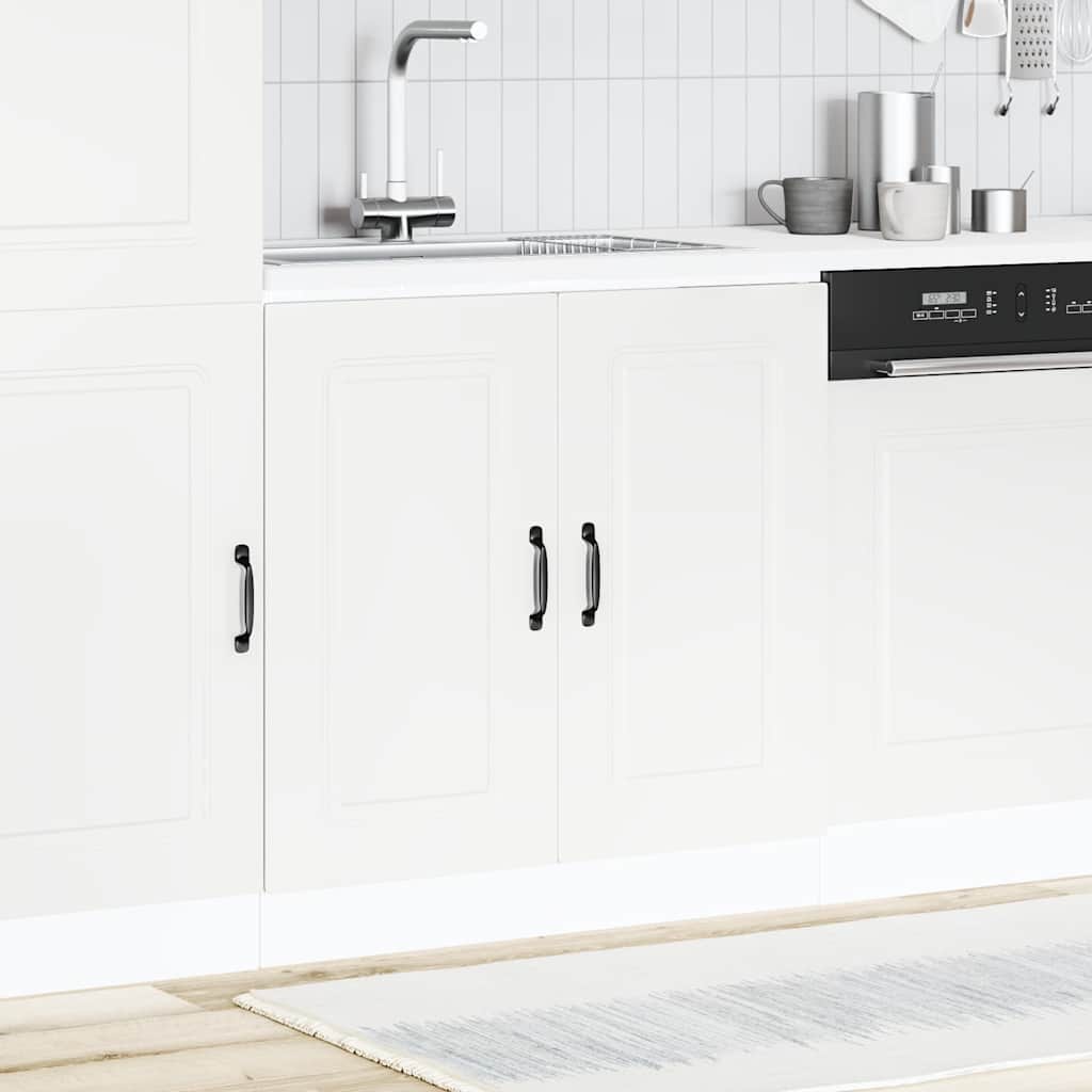 vidaXL Spülenunterschrank Kalmar Weiß 80x46x81,5 cm Holzwerkstoff