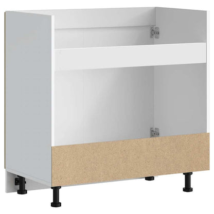 vidaXL Meuble sous-évier Kalmar chêne Sonoma 80x46x81,5 cm