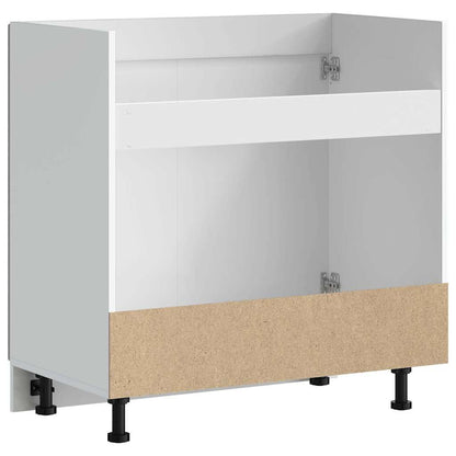 vidaXL Spülenunterschrank Kalmar Grau Sonoma 80x46x81,5 cm