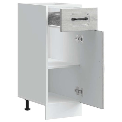 Küchenunterschrank Kalmar Grau Sonoma Holzwerkstoff