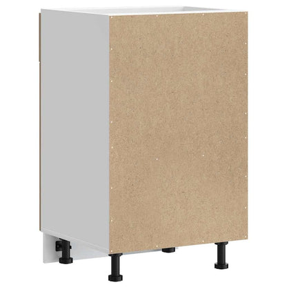 vidaXL Meuble bas de cuisine Kalmar chêne artisan Bois d'ingénierie