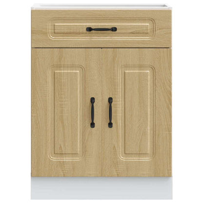 vidaXL Meuble bas de cuisine Kalmar Chêne Sonoma Bois d'ingénierie