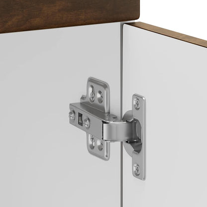 vidaXL Meuble bas de cuisine Kalmar Chêne fumé Bois d'ingénierie
