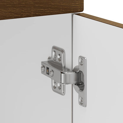 Küchenunterschrank Kalmar Braun Eichen-Optik Holzwerkstoff