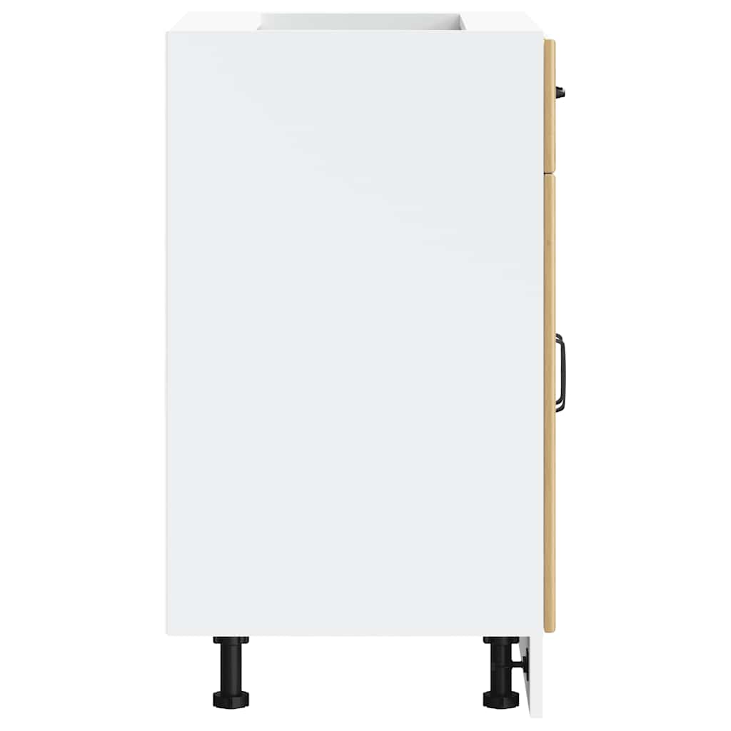 vidaXL Meuble bas de cuisine Kalmar chêne artisan Bois d'ingénierie