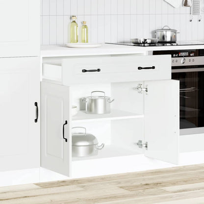 vidaXL Küchenunterschrank Kalmar Weiß Holzwerkstoff