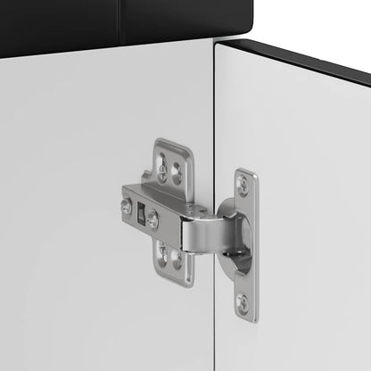 Küchenunterschrank Kalmar Schwarz Holzwerkstoff