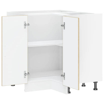 vidaXL Küchen-Eckunterschrank Kalmar Sonoma-Eiche Holzwerkstoff