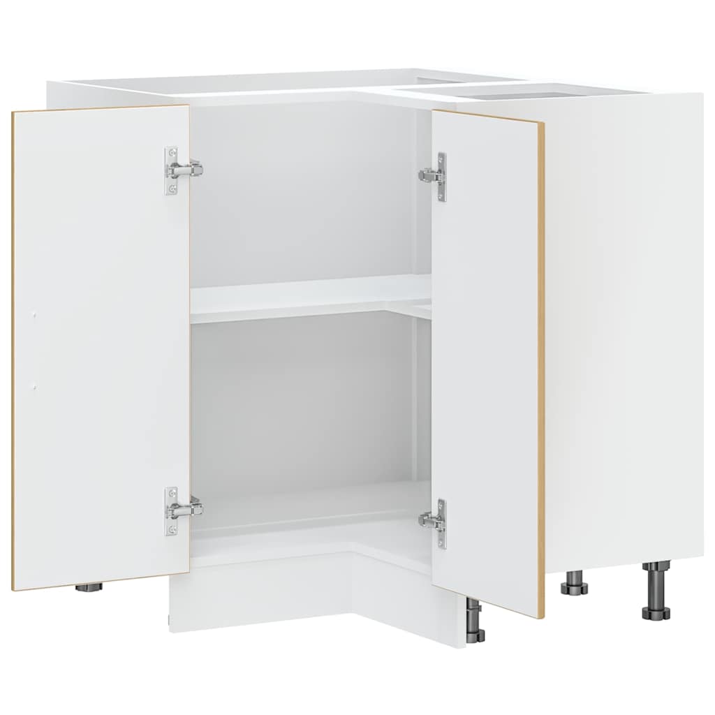 vidaXL Meuble bas d'angle de cuisine Kalmar en bois d'ingénierie chêne artisan