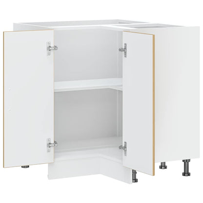 vidaXL Meuble bas d'angle de cuisine Kalmar en bois d'ingénierie chêne artisan