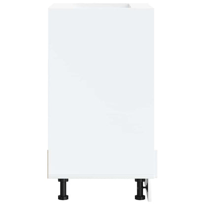 vidaXL Armoire de rangement Kalmar Blanc Bois d'ingénierie