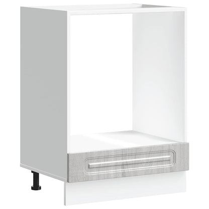 Herdumbauschrank Kalmar Grau Sonoma Holzwerkstoff