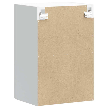 vidaXL Küchen-Hängeschrank mit Glastür Kalmar Betongrau Holzwerkstoff